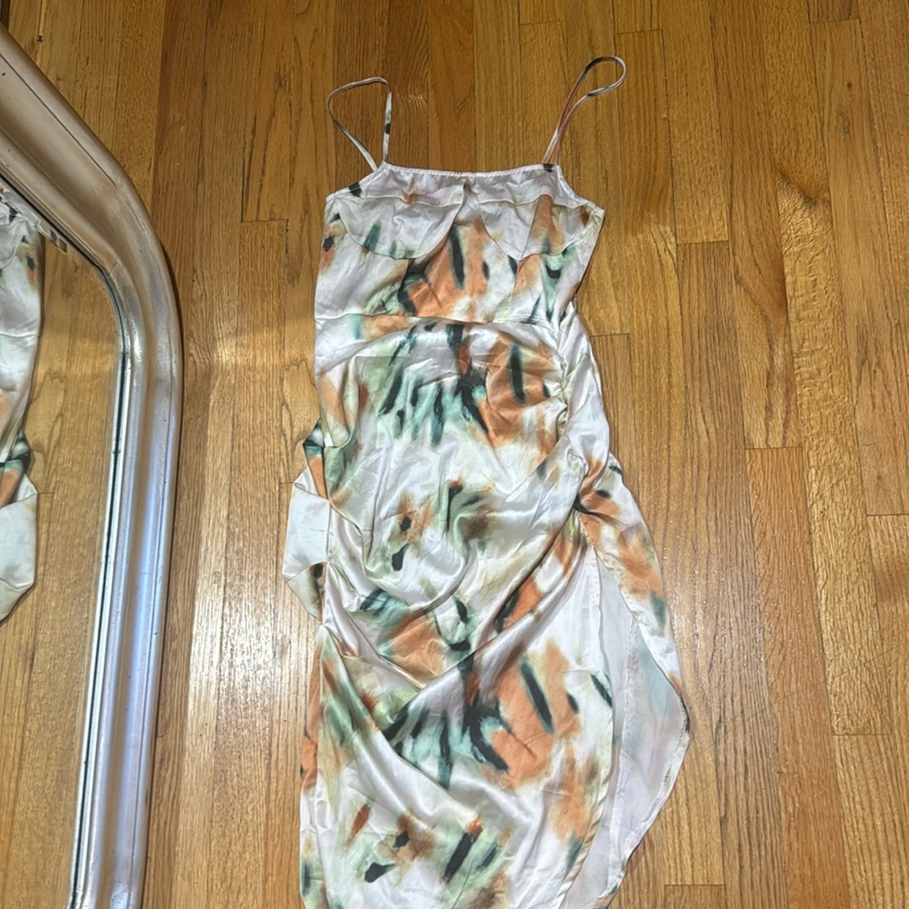 Small print dress worn once